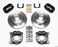 Wilwood 140-7140 Dynalite Rear Brake Kit with 4-Piston Caliper and 12-Inch Plain Iron Rotor for Big Ford Trucks