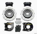 Wilwood 140-9315-D Rear Disc Brake Kit for GM 12-Bolt with 12.19 Inch Drilled and Slotted Iron Rotor