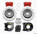 Wilwood 140-9315-DR Rear Brake Kit for GM 12 Bolt with 4-Piston Caliper and 12.188 Inch Drilled Slotted Iron Rotor