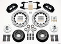 Wilwood 140-9802-D Forged Narrow Superlite 6R Front Brake Kit for Ford Mustang 1974-78 with 14 Inch Drilled and Slotted Iron Rotors