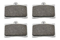 Wilwood Pad Set BP-28 6211 GP320 High Temperature Racing Brake Pads, Medium-High Friction, 11.2 mm Thickness, Universal Fit