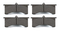 Wilwood Brake Pad Set BP-30 7520 for GN4R / GN6R Calipers, High Temperature Racing Brake Pads, 20.3 mm Thick