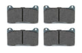 Wilwood Brake Pad Set BP-35 7812 for Dynapro Billet Calipers, High-Temperature Racing Pads, 12.4 mm Thickness