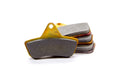 Wilwood 150-4091K Metallic Brake Pad Set for Power Sports and Industrial, 7.6 mm Thickness