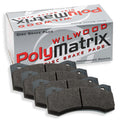 Wilwood 15H-16502K XRZ4R PolyMatrix H Compound Brake Pads for High-Performance Racing