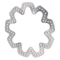 Wilwood Brake Rotor 160-10717 10.5 Inch Diameter Super Alloy Drilled and Scalloped Steel