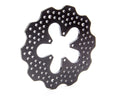 Wilwood 160-13712 Mini-Sprint Front Aluminum Brake Rotor with Drilled and Scalloped Design, 7 Inch Diameter