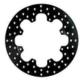 Wilwood Rotor 160-1601, Drilled Steel Brake Rotor, 11.44 Inch Diameter, 0.35 Inch Thickness, 8 x 7 Inch Bolt Pattern, Black Oxide Finish