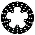 Wilwood Rotor 160-1602 Drilled Brake Rotor, 10 Inch Diameter, 0.25 Inch Thickness, 5 x 5 Inch Bolt Pattern, Steel, Black Paint Finish