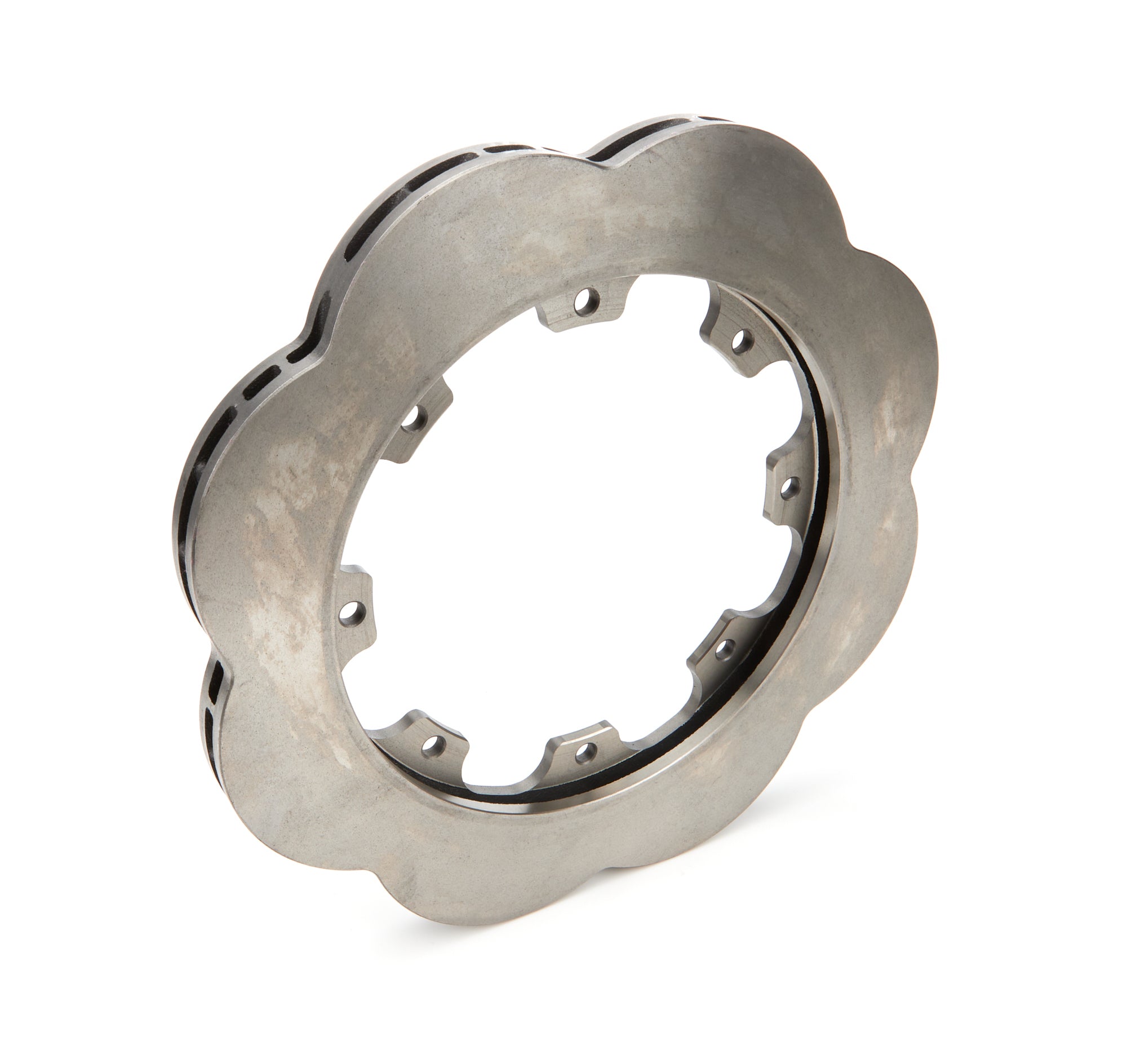 Wilwood Rotor 160-16869, 11.75 Inch Diameter, 0.81 Inch Thickness, Passenger Side Scalloped Design, Iron Finish
