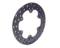 Wilwood Rotor 160-3306 Drilled Brake Rotor, 10.75 Inch Diameter, 0.35 Inch Thickness, 6 x 6.25 Inch Bolt Pattern, Steel with Black Oxide Finish