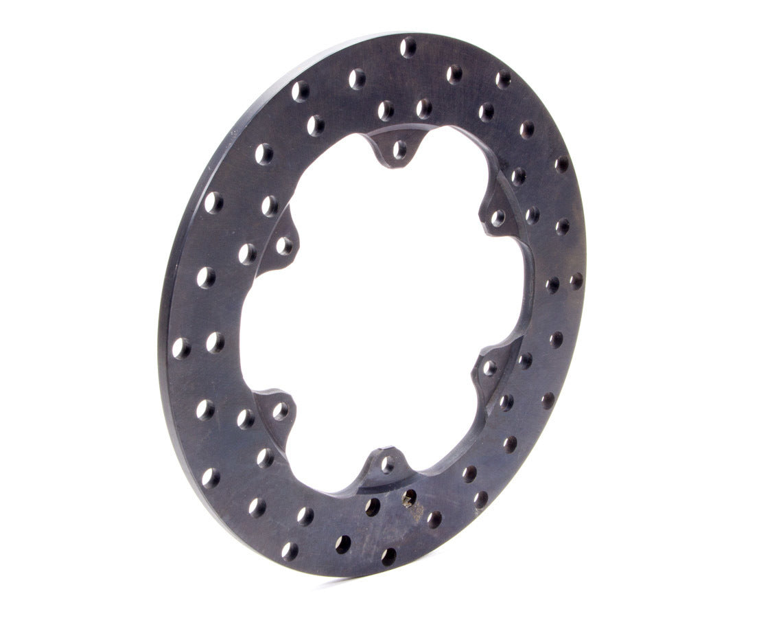 Wilwood Rotor 160-3306 Drilled Brake Rotor, 10.75 Inch Diameter, 0.35 Inch Thickness, 6 x 6.25 Inch Bolt Pattern, Steel with Black Oxide Finish