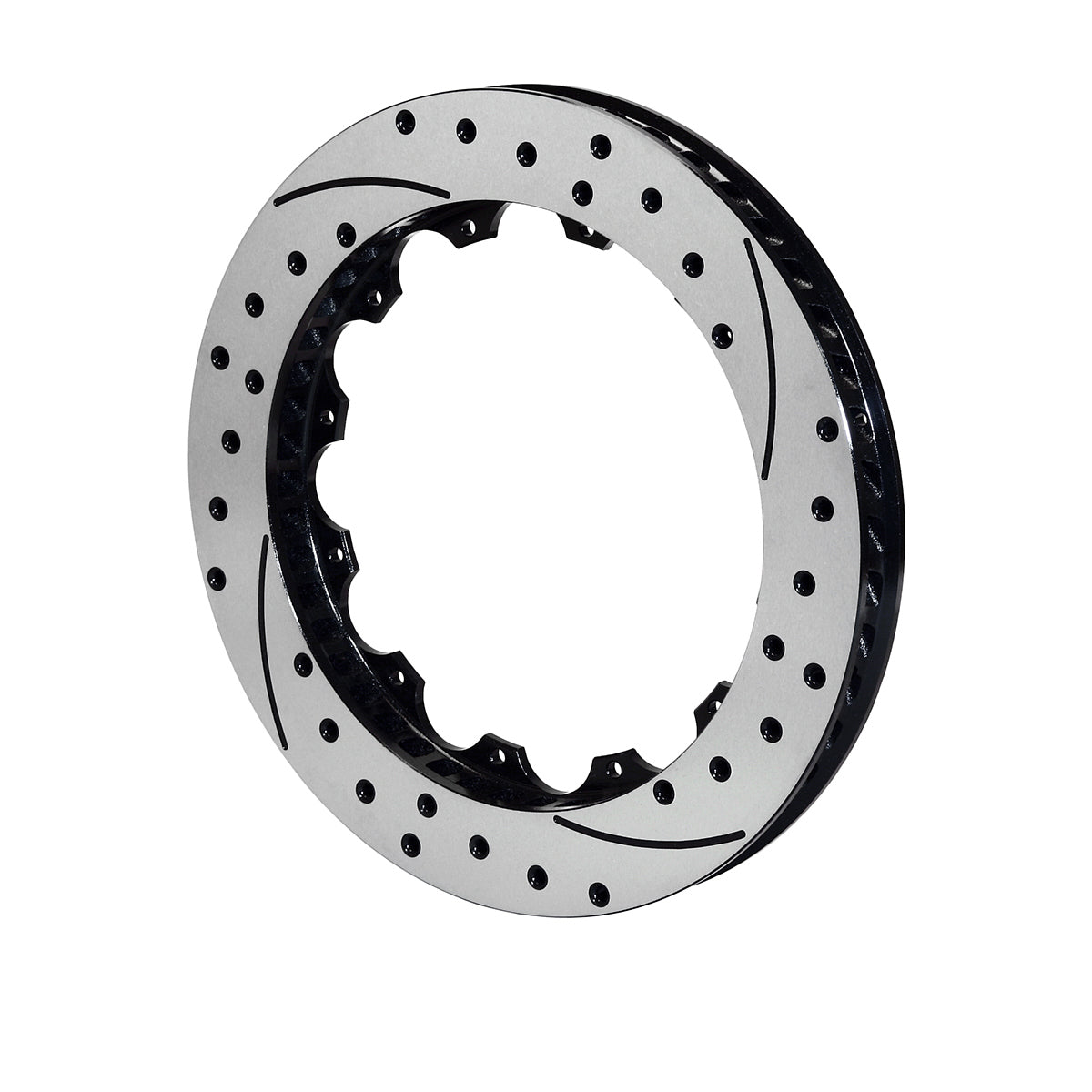 Wilwood Brake Rotor 160-7799-BK Drilled and Slotted for Driver Side 13.06 Inch Diameter