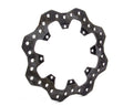 Wilwood Rotor 160-9772 Drilled and Scalloped Brake Rotor, 11.75 Inch Diameter, 0.35 Inch Thickness, 8x7 Bolt Pattern, Steel with Black Oxide Finish