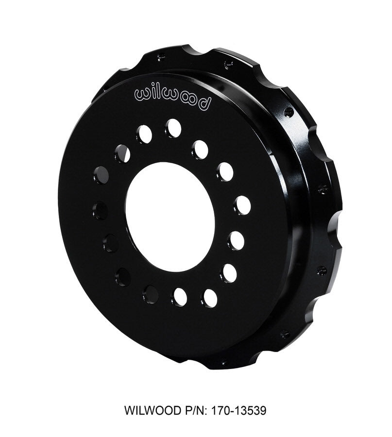 Wilwood Hat Parking Brake Rotor 12 x 8.75 Inches with 5 x 4.50/4.75/5.00 Inch Bolt Pattern and Aluminum Construction