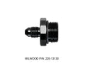 Wilwood 220-13130 Fitting M/C 11/16-20 Inlet to -3 AN Compact Remote Reservoir Adapter