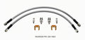 Wilwood Flexline Kit 18 Inch 3/8-24 Threaded Fittings, Air-Restricted: No