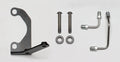 Wilwood 220-15047 Proportioning Valve Bracket Kit with Steel Construction and Black Powder Coat Finish