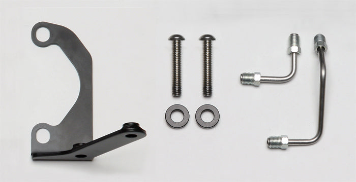 Wilwood 220-15047 Proportioning Valve Bracket Kit with Steel Construction and Black Powder Coat Finish