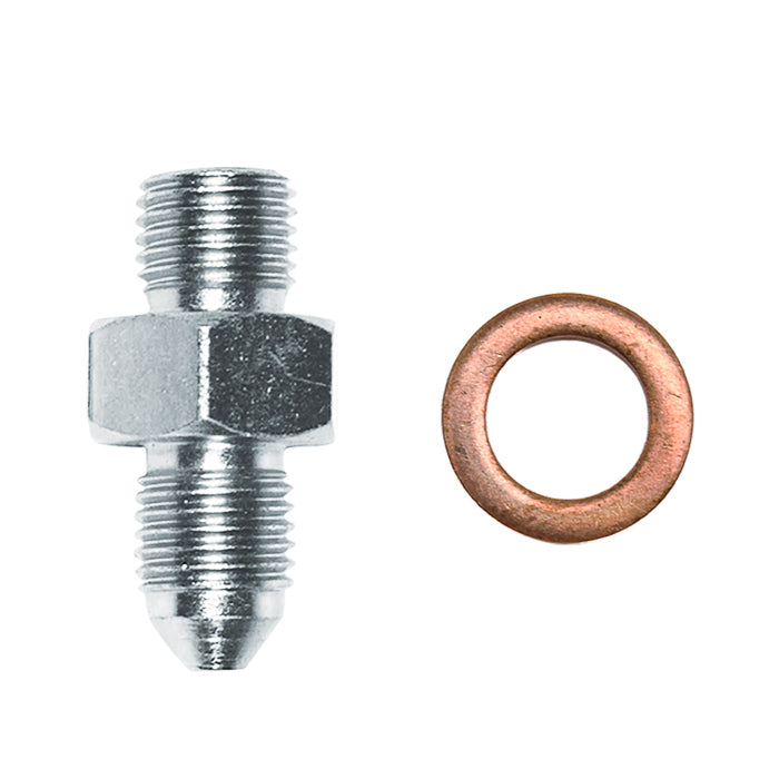 Wilwood Fitting M/C 3AN to 3/8-24 with Crush Washer
