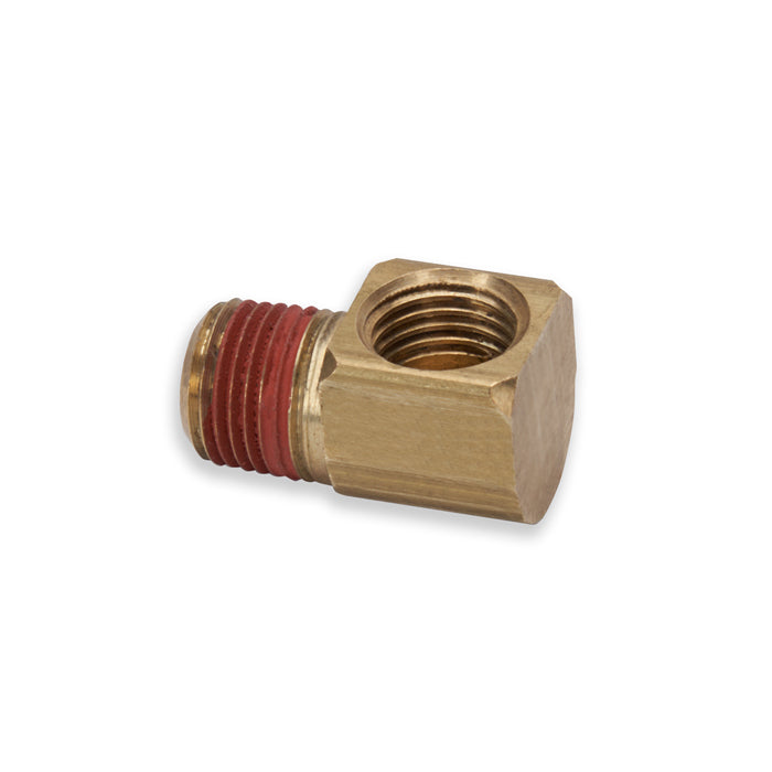 Wilwood Adapter Fitting 1/8-27 to 3/16-24 Inline, 90 Degree
