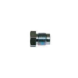 Wilwood WIL220-5247 Fitting Adapter Tandem Master Cylinder 3/16 Inch Hardline with 1/2-20 Inverted Flare Male Thread