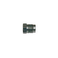 Wilwood WILWOOD 220-5248 Fitting Adapter for Tandem Master Cylinder, 3/16 Inch Hardline, 9/16-20 Inverted Flare Male, Steel with Zinc Oxide Finish
