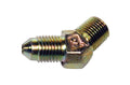 Wilwood 220-6412 Inlet Fitting 45 Degree 3AN to 1/8-27 Thread