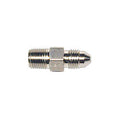 Wilwood 220-6956 Inlet Fitting 1/8-27 NPT to -3 AN Steel Zinc Oxide