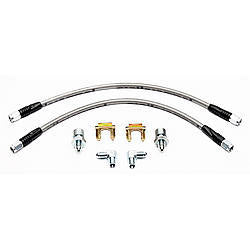 Wilwood WIL220-7699 Flexline Brake Hose Kit for 1955-1957 Chevrolet Fullsize Cars