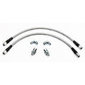 Wilwood 220-9073 Flex Brake Line Kit for Ford Fullsize Trucks Front 16-inch, Braided Stainless Steel, 3 AN Fittings