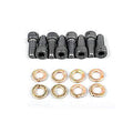 Wilwood WIL230-0150 Brake Rotor Bolt Kit with 5/16-24 Thread, 0.75 Inch Length, Allen Head, Grade 8 Steel, Natural Finish, Set of 8