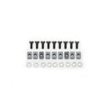 Wilwood 230-10800 Brake Rotor Bolt Kit with T-Nuts for Automotive Disc Brake Assemblies