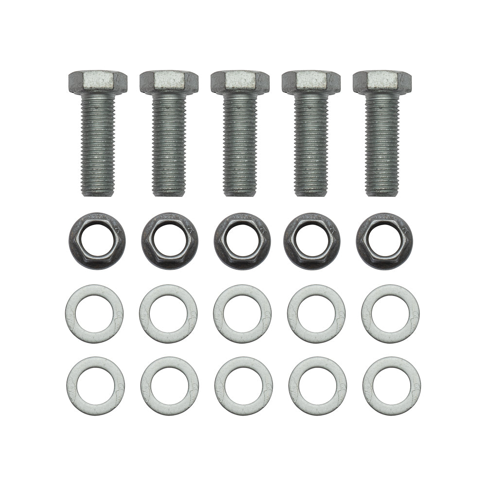 Wilwood Brake Caliper Bolt Kit 3/8-24 x 1.125 Inches Steel Zinc Oxide with Washers and Nuts