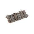 Wilwood 230-3328 Brake Rotor Bolt Kit with 5/16-18 Thread, 0.75 Inch Length, Hex Head, Steel, Natural Finish, Set of 6
