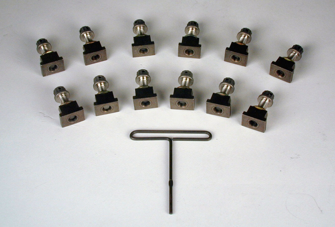 Wilwood 230-6656 Brake Rotor Bolt Kit with 1/4-28 UNF Thread and 12 Points, Stainless Steel, Natural Finish
