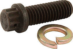 Wilwood Drive Flange Bolt Kit 230-6911, 7/16-14 Inch Thread, 1-1/4 Inch Length, 12 Point Head, Pack of 5