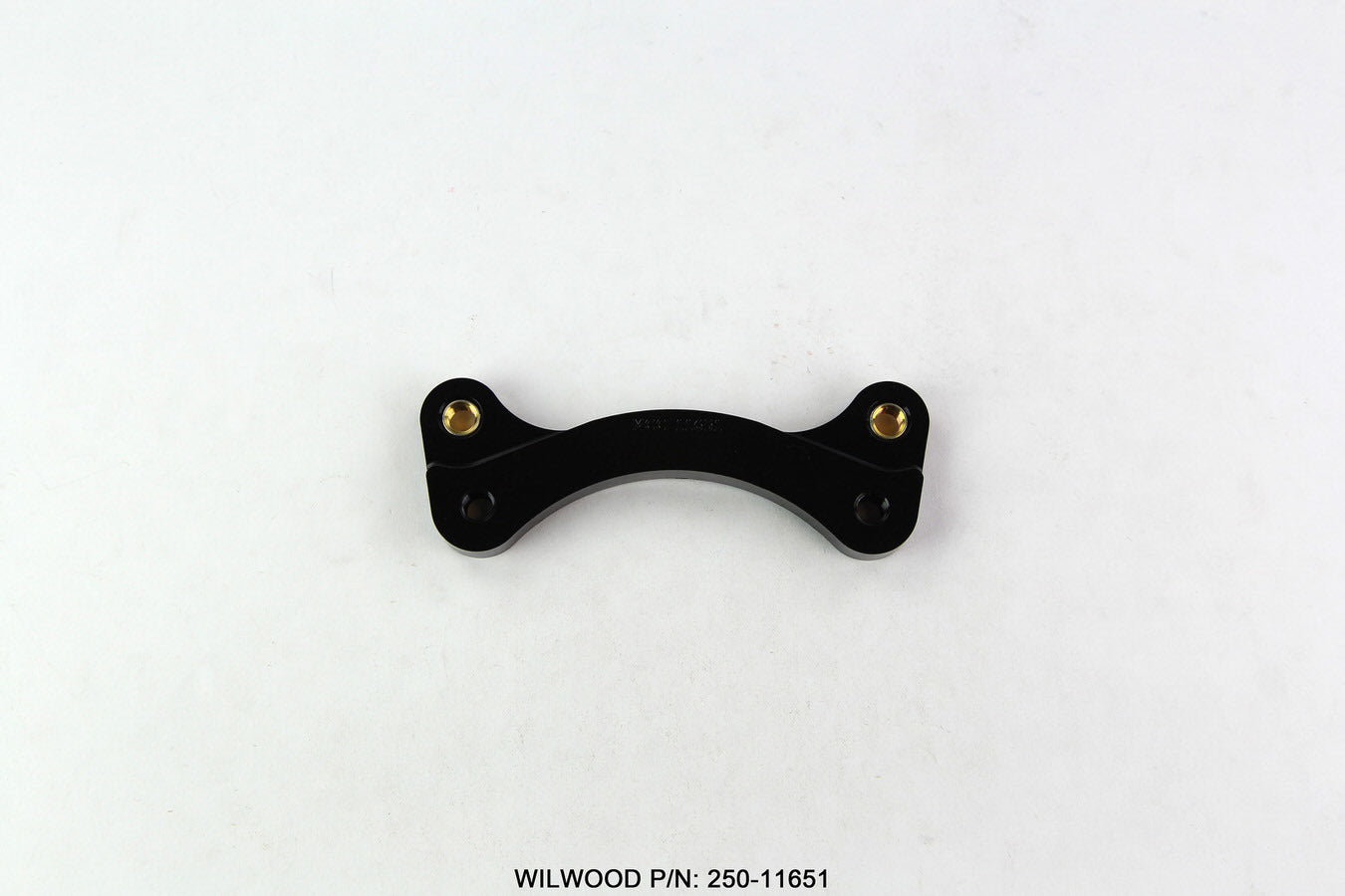 Wilwood 250-11651 Front Caliper Bracket Lug Mount for 11-Inch Rotors, Aluminum Black Anodized