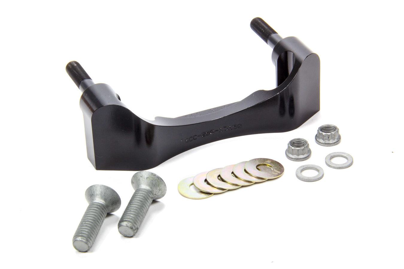 Wilwood 250-13150 Radial Mount Brake Caliper Bracket Kit for 10.50-inch Rotors, Aluminum, Black Anodized Finish