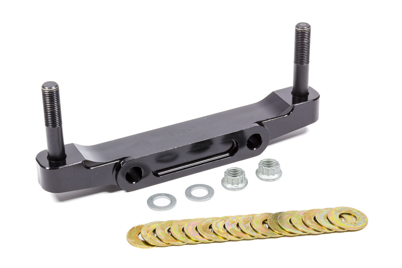 Wilwood 250-14046 Caliper Mounting Kit with Bracket for Front and Rear Aluminum Calipers, Black Anodized Finish