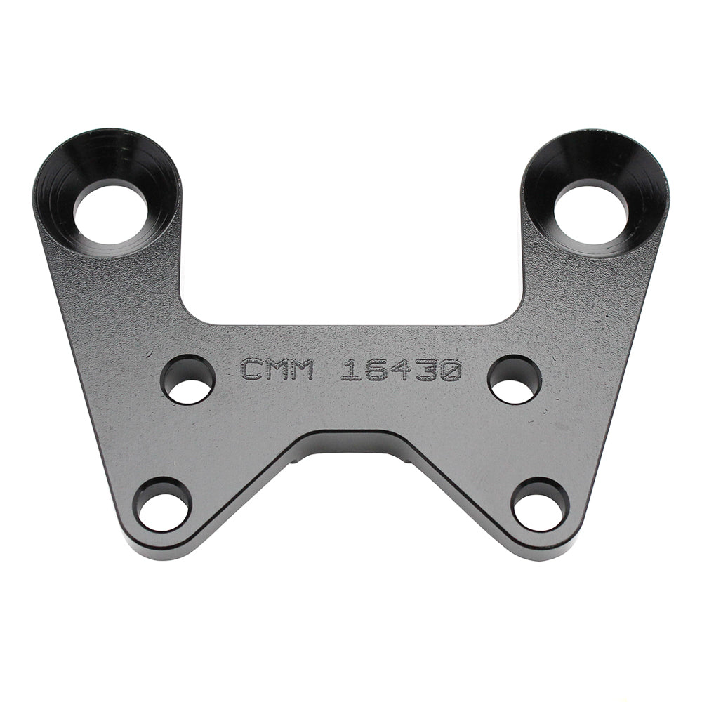 Wilwood Brake Caliper Bracket for Sprint GP200 Front Driver Side with 10.5 Inch Rotor, Aluminum Black Anodized