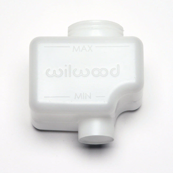 Wilwood Reservoir Master Cylinder Remote Mount 7 oz Plastic White 260-10204