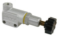 Wilwood 260-10922 Adjustable Proportioning Valve with Knob Style, 3/8-24 Inverted Flare Female Inlet and Outlet, Aluminum, Clear Anodized Finish