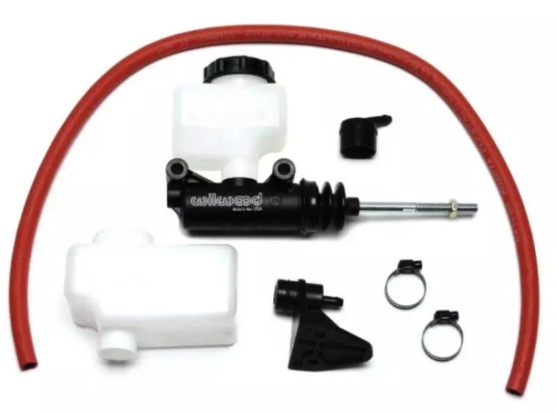 Wilwood Master Cylinder 260-13624 7/8 Inch Compact Banjo Outlet with 1.120 Inch Stroke and Aluminum Body
