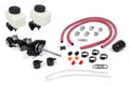 Wilwood Tandem Master Cylinder 260-14241-BK with 7/8 Inch Bore and Remote Reservoir in Black Aluminum