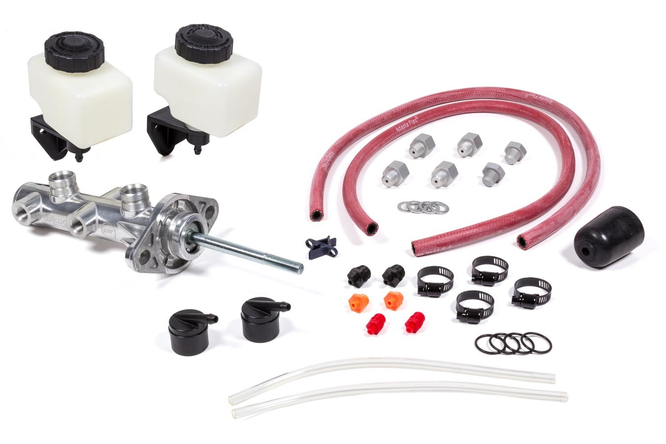 Wilwood Tandem Master Cylinder 0.938 Inch Bore 1.120 Inch Stroke with Remote Reservoir