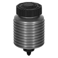 Wilwood Reservoir Billet 4 oz Remote Mount Aluminum Reservoir with Gray Anodized Finish