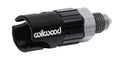 Wilwood 260-16770 Brake Quick Disconnect Female -3AN Male Inlet Aluminum Black Anodized