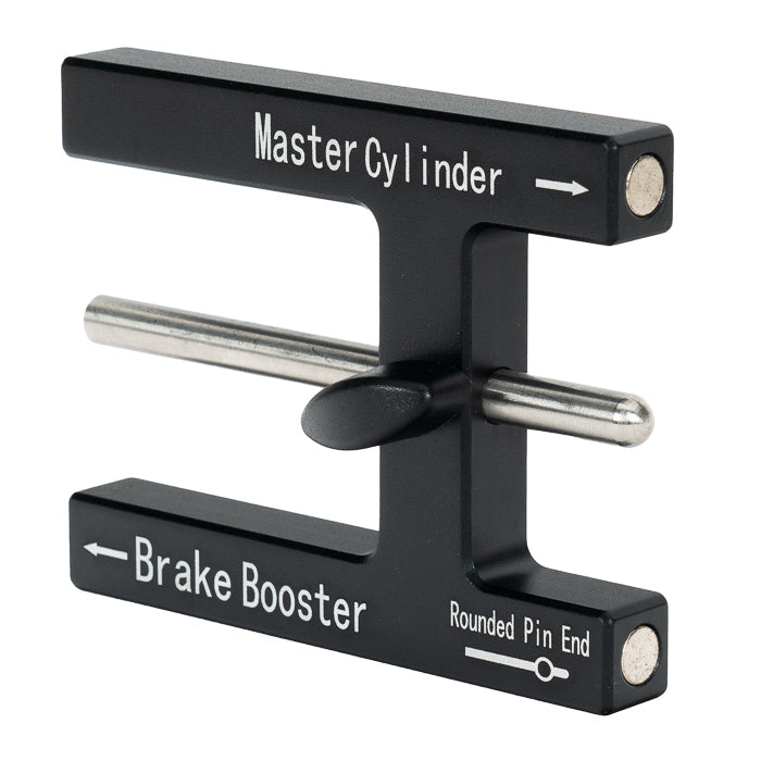 Wilwood Brake Push Rod Depth Gauge Tool 260-18027 with Adjustable Pin Aluminum Black Anodized