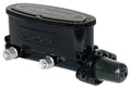 Wilwood Alum Tandem Master Cylinder 1 Inch Bore with 1.100 Inch Stroke and Integral Reservoir in Black Finish